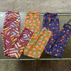 Multicolor Lularoe Lot of three ! All NWOT!